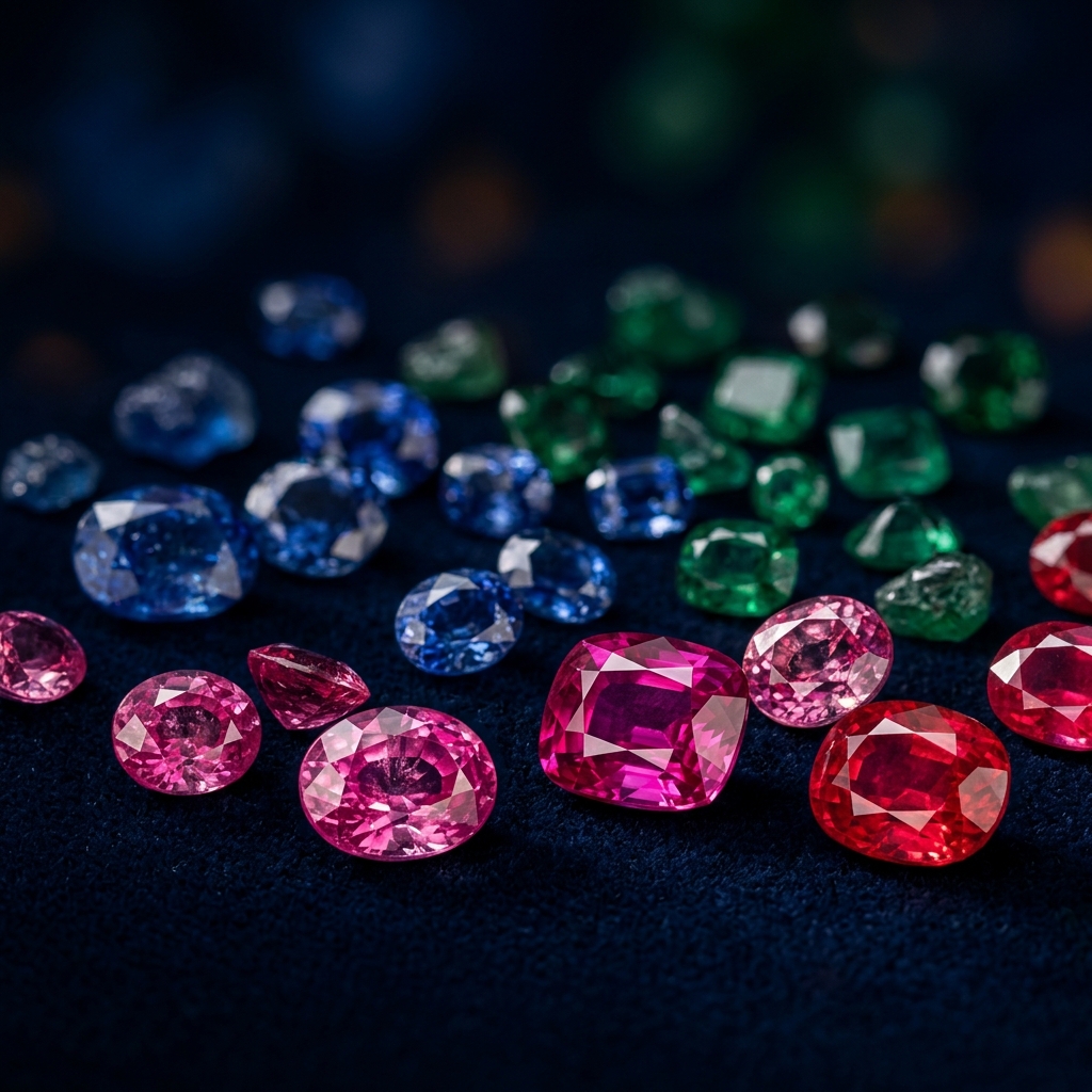 Gem Town Natural Ceylon Sapphire Showcase